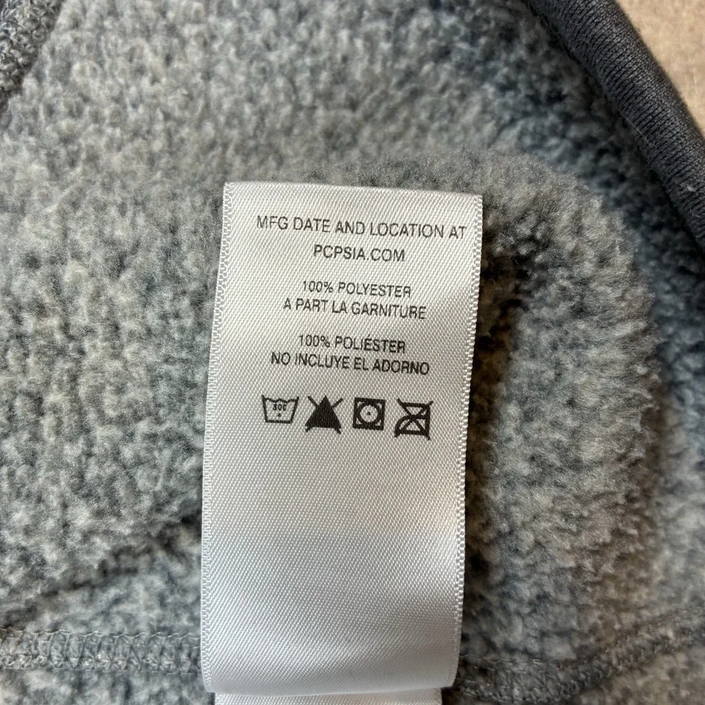 Patagonia Better Sweater Mens L Heathered Gray Vest Full Zip - Company Logo